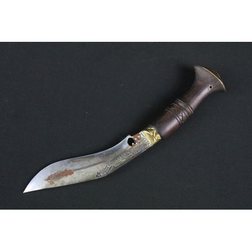 181 - A hand crafted Mini Kukri knife by 