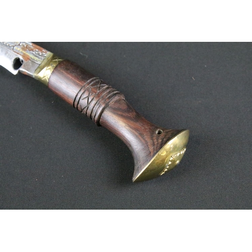 181 - A hand crafted Mini Kukri knife by 