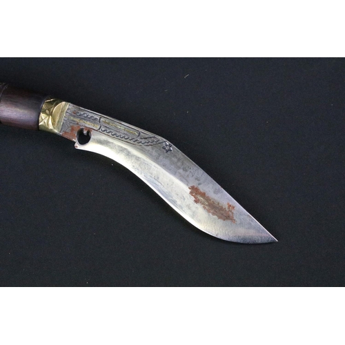 181 - A hand crafted Mini Kukri knife by 