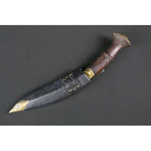 181 - A hand crafted Mini Kukri knife by 