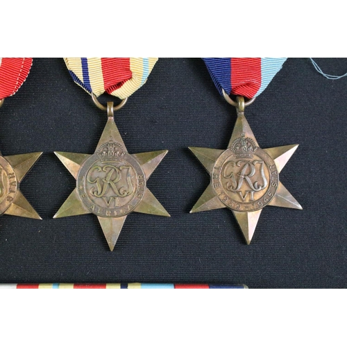 19 - A British full size World war Two / WW2 medal group of four to include the 1939-1945 Star Medal, Afr... 