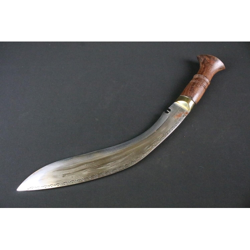 196 - A hand crafted Kukri knife by 