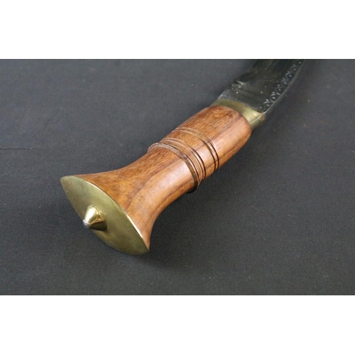 196 - A hand crafted Kukri knife by 