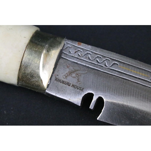 201 - A hand crafted Kukri knife by 