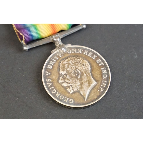 269 - A British World War One / WW1 full size medal pair to include the Great War of Civilisation Victory ... 