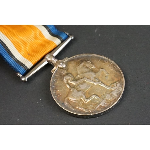 270 - A British World War One / WW1 full size medal pair to include the Great War of Civilisation Victory ... 