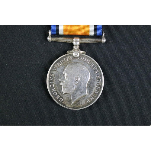 28 - A full size British World War One / WW1 medal pair to include the Great War of Civilisation Victory ... 