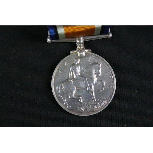 29 - A British full size World War One / WW1 1914-1918 British War Medal, correctly named and issued to 5... 