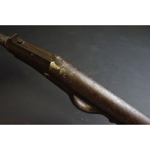 290 - A vintage break action air rifle. approx 85cm in length.