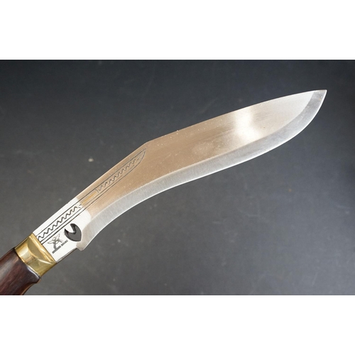 63 - A hand crafted Apache Kukri knife by 