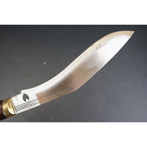 63 - A hand crafted Apache Kukri knife by 