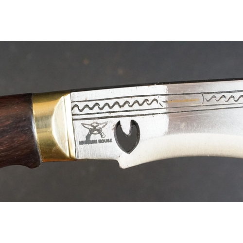 63 - A hand crafted Apache Kukri knife by 