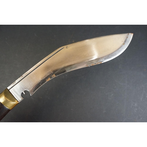 65 - A hand crafted Nepali Police Issue Kukri knife by 