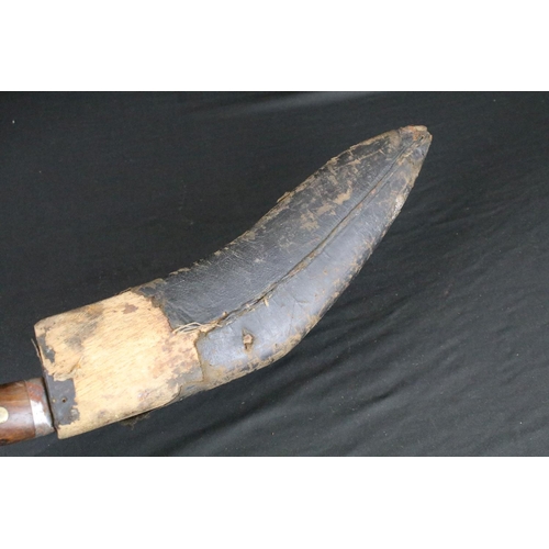 81 - A World War Two / WW2 Pioneer Khukuri, made by the 