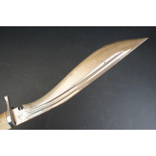 99 - A hand crafted Chainpure Kukri knife by 