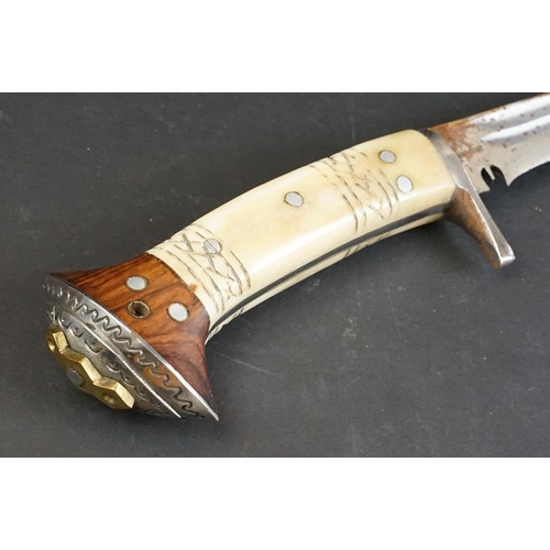 99 - A hand crafted Chainpure Kukri knife by 