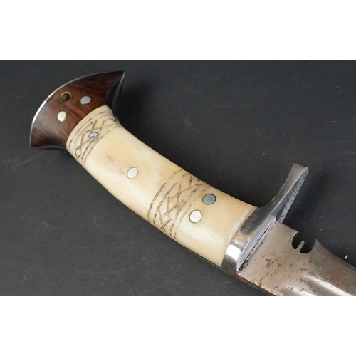 99 - A hand crafted Chainpure Kukri knife by 