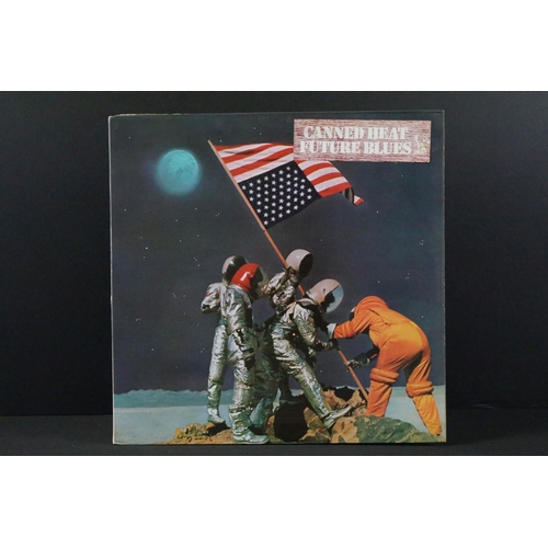 138 - Vinyl - 7 original Canned Heat albums to include: Future Blues (Liberty - LBS 83364 UK 1st pressing,... 