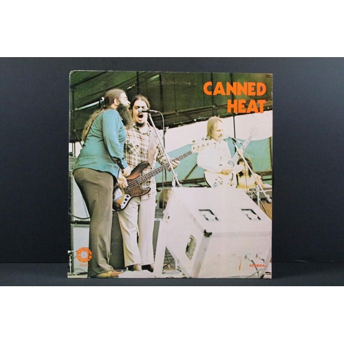 138 - Vinyl - 7 original Canned Heat albums to include: Future Blues (Liberty - LBS 83364 UK 1st pressing,... 