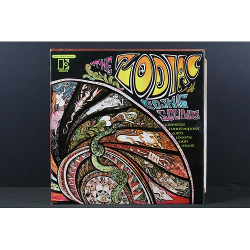 144 - Vinyl - 9 Original UK Prog Rock / Psych / Blues Rock albums to include:  The Zodiac – Cosmic Sounds ... 