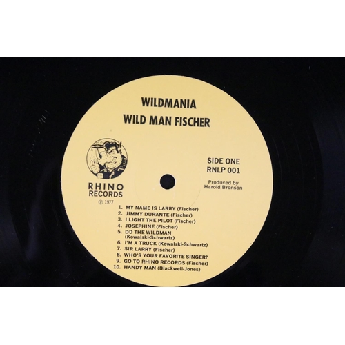 145 - Vinyl - 3 original US pressing albums to include: Wild Man Fischer – An Evening With Wild Man Fische... 