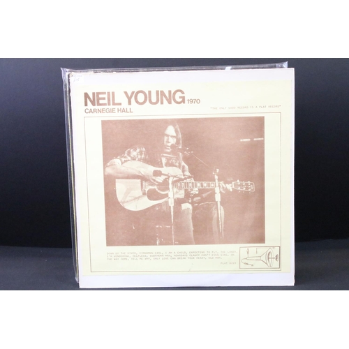 148 - Vinyl - 17 Neil Young LPs to include Live At Carnegie Hall, Homegrown, Barn, Somewhere Under The Rai... 