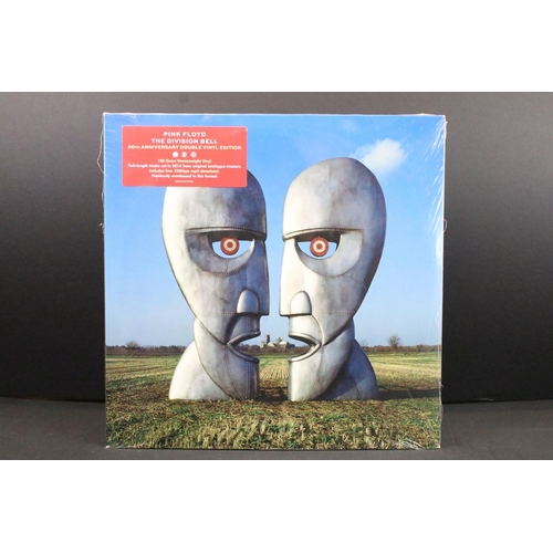 174 - Vinyl - 7 Recent release / reissue Pink Floyd / Gilmour LPs to include The Endless River, Atom Heart... 