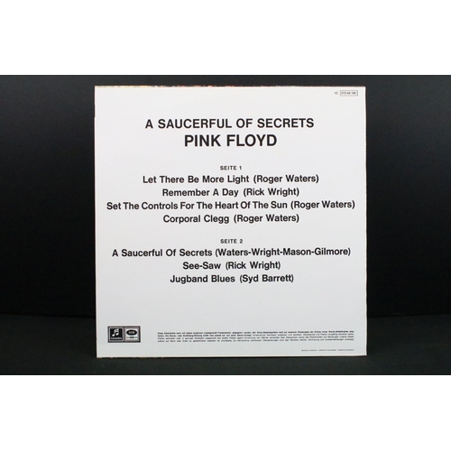 176 - Vinyl - 3 reissues of Pink Floyd A Saucerful Of Secrets to include Record Store Day 2019, 1 German r... 