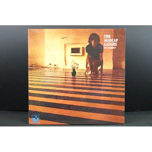 177 - Vinyl - 3 Syd Barrett LPs to include The Madcap Laughs (2014 reissue) Ex, Barrett (2014), and An Int... 