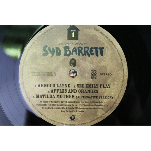 177 - Vinyl - 3 Syd Barrett LPs to include The Madcap Laughs (2014 reissue) Ex, Barrett (2014), and An Int... 