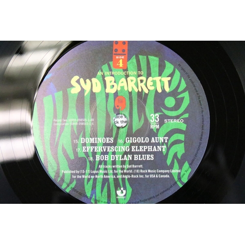 177 - Vinyl - 3 Syd Barrett LPs to include The Madcap Laughs (2014 reissue) Ex, Barrett (2014), and An Int... 