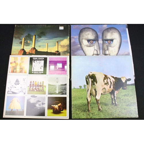 179 - Vinyl - 10 Pink Floyd LPs spanning their career to include Wish You Were Here, Ummagumma, Delicate S... 