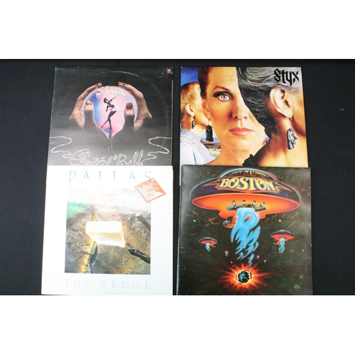 182 - Vinyl - 22 Rock / Heavy Rock LPs to include Black Sabbath, Wishbone Ash, Led Zeppelin x 2 (inc III w... 