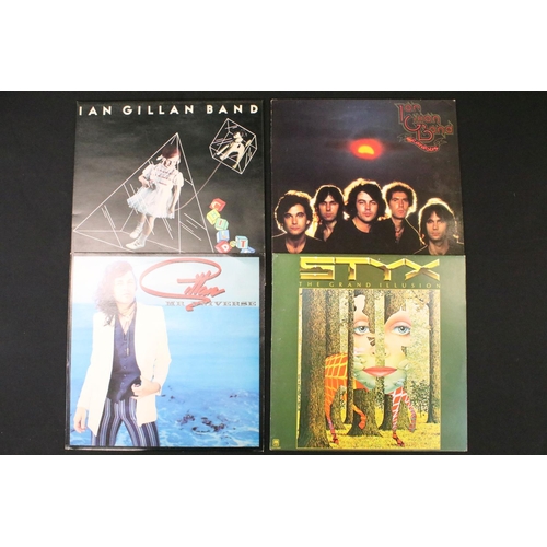 182 - Vinyl - 22 Rock / Heavy Rock LPs to include Black Sabbath, Wishbone Ash, Led Zeppelin x 2 (inc III w... 