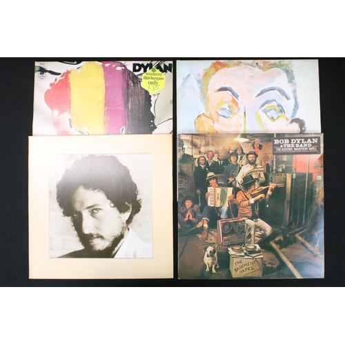 188 - Vinyl - 26 Bob Dylan LPs spanning his career to include Blonde On Blonde (original UK mono), The Fre... 