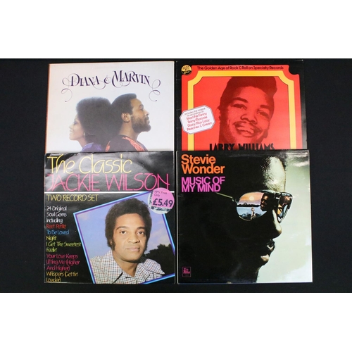 191 - Vinyl - Over 80 Soul / Funk / Disco LPs to include Marvin Gaye x 5, Larry Williams, Jackie Wilson, S... 