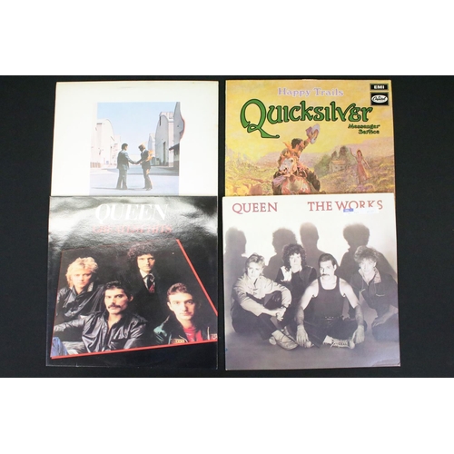 198 - Vinyl - Over 75 Rock & Pop LPs to include Queen x 2, Pink Floyd, Quicksilver Messenger Service, Cozy... 