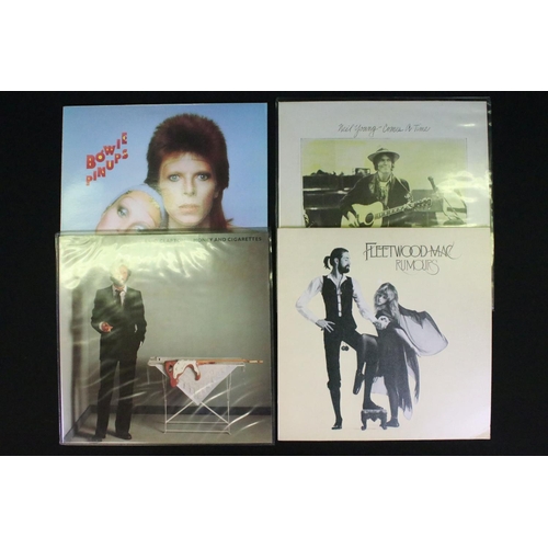 204 - Vinyl - Over 80 Rock, Pop & Soul LPs to include David Bowie, Neil Young, Eric Clapton, Fleetwood Mac... 