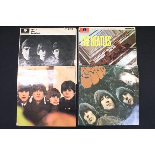 209 - Vinyl - Over 50 Pop & Rock LPs to include Eddie Cochran, The Beatles x 4 (Please Please Me, Rubber S... 