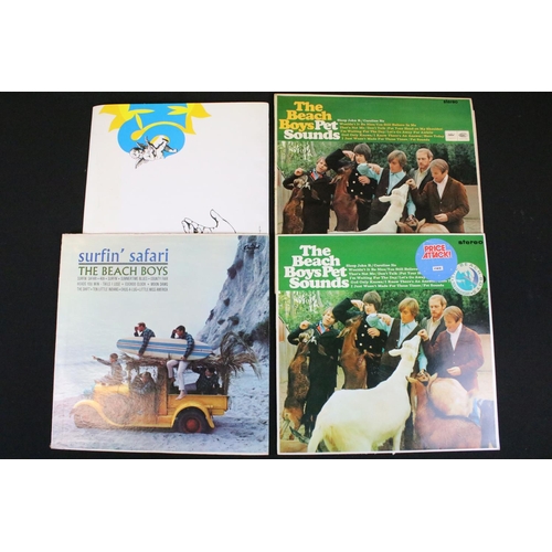 220 - Vinyl - 41 Beach Boys & Surf LPs and 1 12