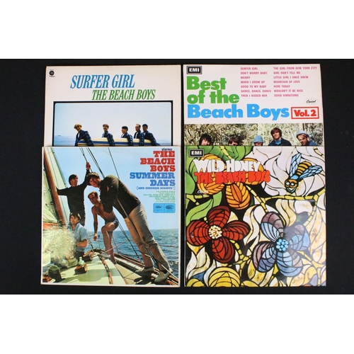 220 - Vinyl - 41 Beach Boys & Surf LPs and 1 12