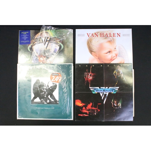 286 - Vinyl - Over 80 Rock / Hard Rock / Metal LPs and one box set to include Van Halen x 5, Alice Cooper ... 