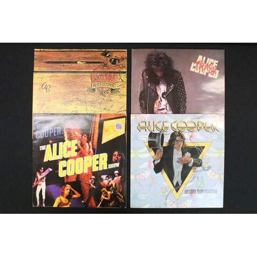 286 - Vinyl - Over 80 Rock / Hard Rock / Metal LPs and one box set to include Van Halen x 5, Alice Cooper ... 