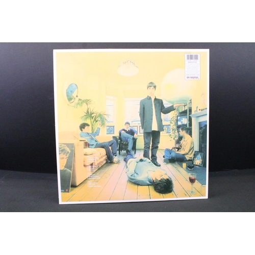 50 - Vinyl / Autograph - 2 LPs to include Oasis Definitely Maybe 25th anniversary silver vinyl edition si... 