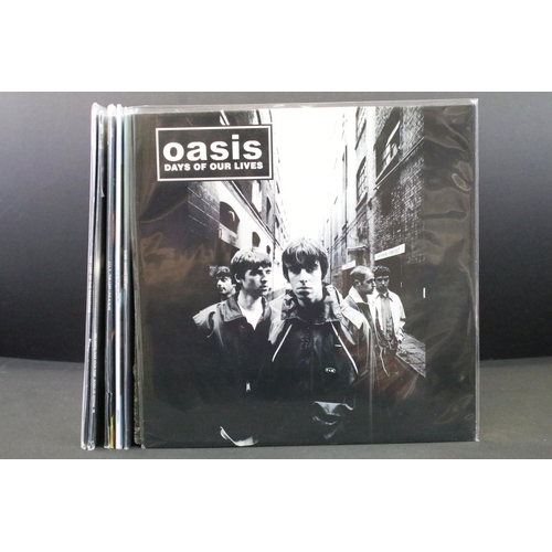 51 - Vinyl - 6 Oasis and related private pressing LPs to include Days Of Our Lives, Knebworth 1996 Making... 