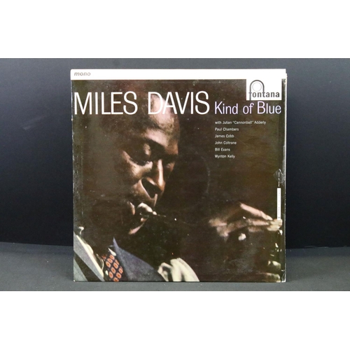 63 - Vinyl - Jazz - Miles Davis Kind Of Blue LP on Fontana Records TFL 5072 / 682 059 TL. Original UK 1st... 