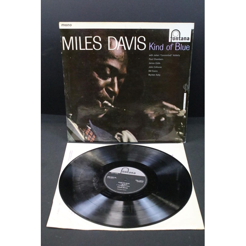 63 - Vinyl - Jazz - Miles Davis Kind Of Blue LP on Fontana Records TFL 5072 / 682 059 TL. Original UK 1st... 