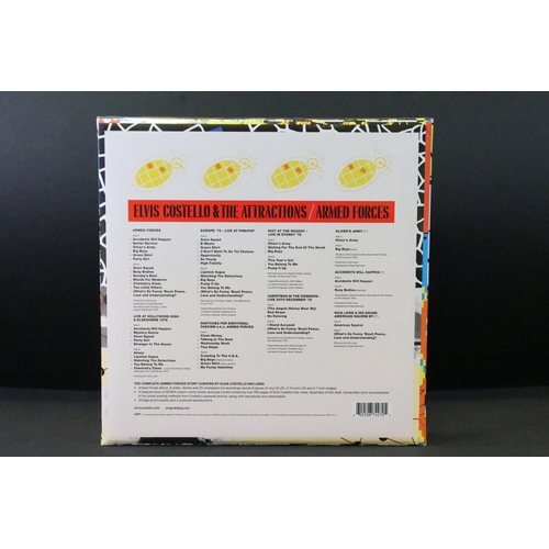 73 - Vinyl - Elvis Costello And The Attractions – Armed Forces box set on UMe – B0031761-01. 6 LP albums,... 