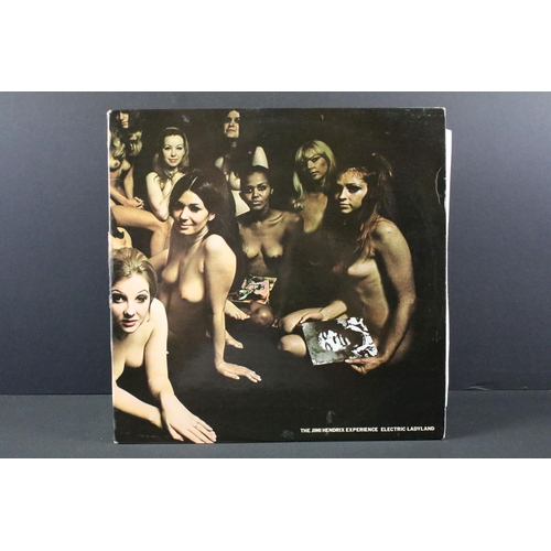 83 - Vinyl - 11 Jimi Hendrix LPs to include Electric Ladyland (original UK), The Jimi Hendrix Concerts, S... 