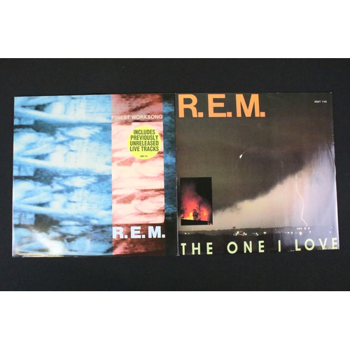 85 - Vinyl - 5 REM LPs and 3 12